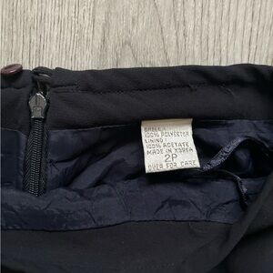 Black Petite Mini Skirt